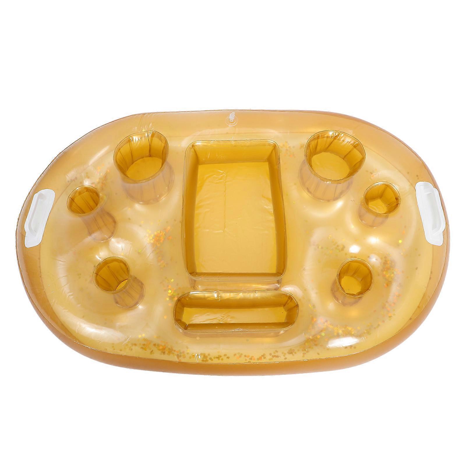 Inflatable Drink Holder Pool Drink Float Floating Beverage Holder