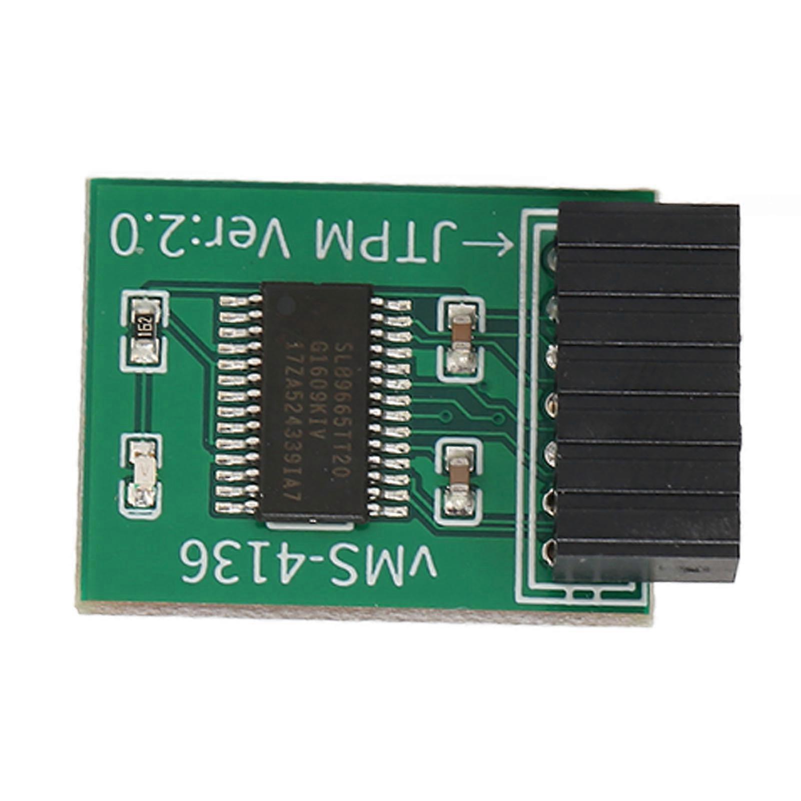 TPM 2.0 Interface Stable High Safety Durable Material 14Pin LPC Module for MSI Trusted Platform Motherboard