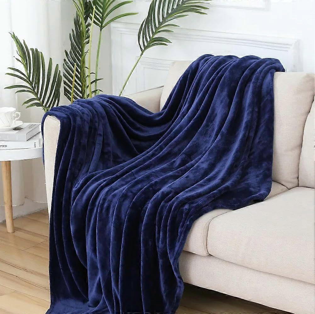 1 piece coral fleece blanket, soft and warm throw, 180x200cm