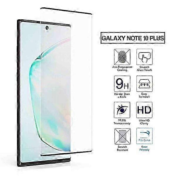 3D Curve HD Screen Protector Carbon Fiber Tempered Glass for Smartphone Black