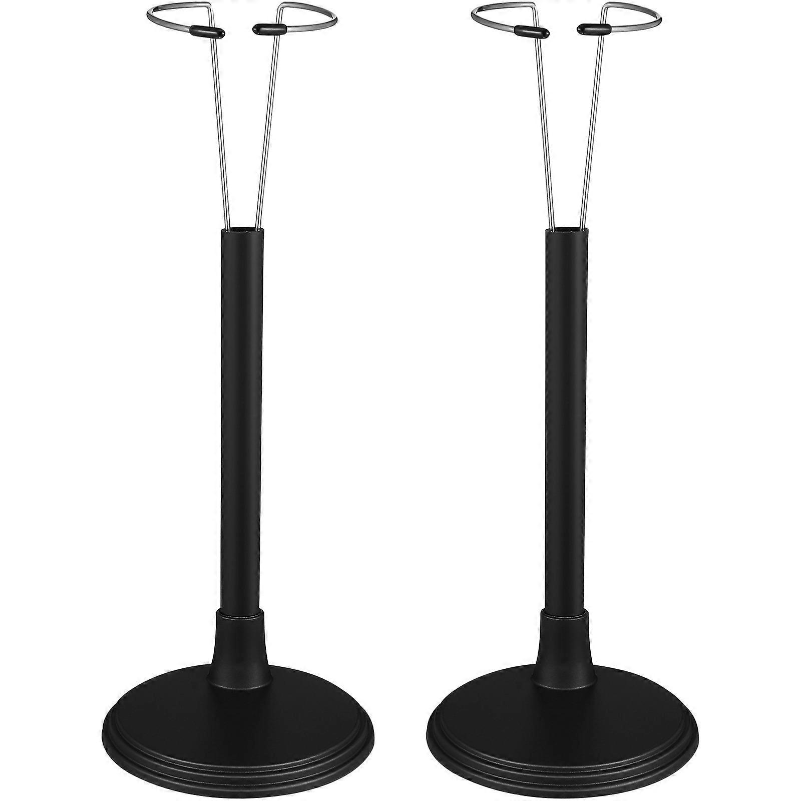 Floating Shelf Brackets Doll Brackets Hand-Me-Down Toy Display Stand for Home Owners Black 28.00X10.00X2.00CM 2Pcs