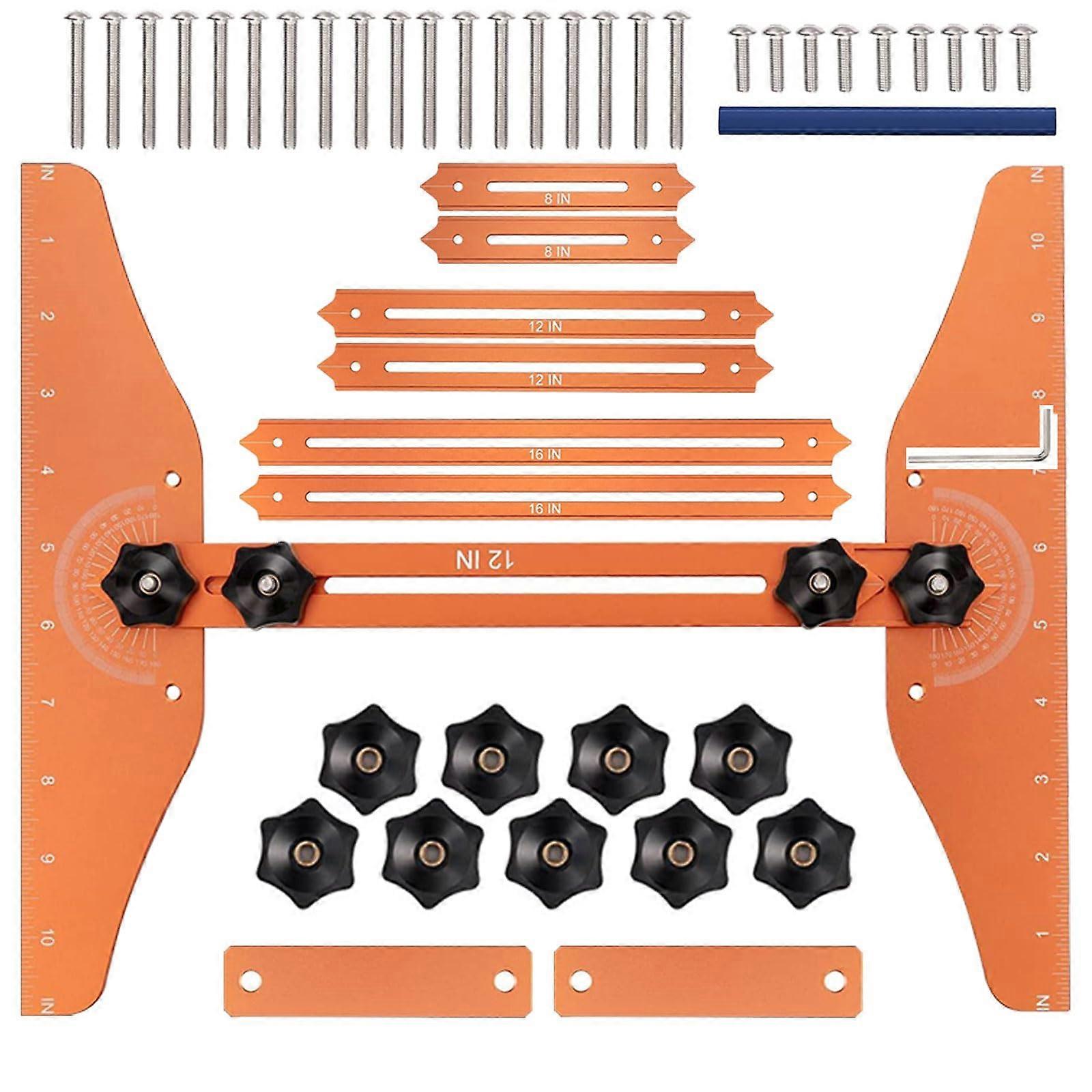 staircase measuring tool, 8 adjustable lengths,  precision for cutting  stairs