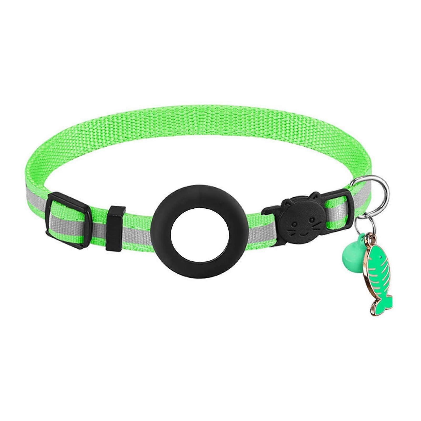 Reflective Cat Collar, Waterproof Pet Collar for Small Cats and Puppies, Adjustable with Safety Buckle and Reflective Strips
