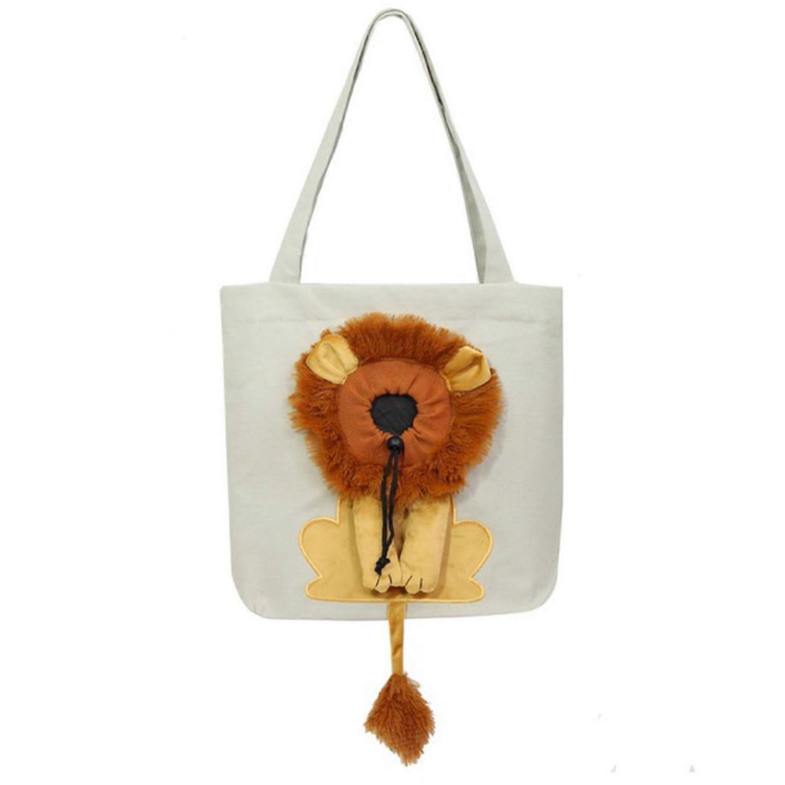 Portable Pet Carrier for Cats and Puppies, Shoulder Bag with Drawstring Opening, Ideal for Small and Medium Dogs and Cats