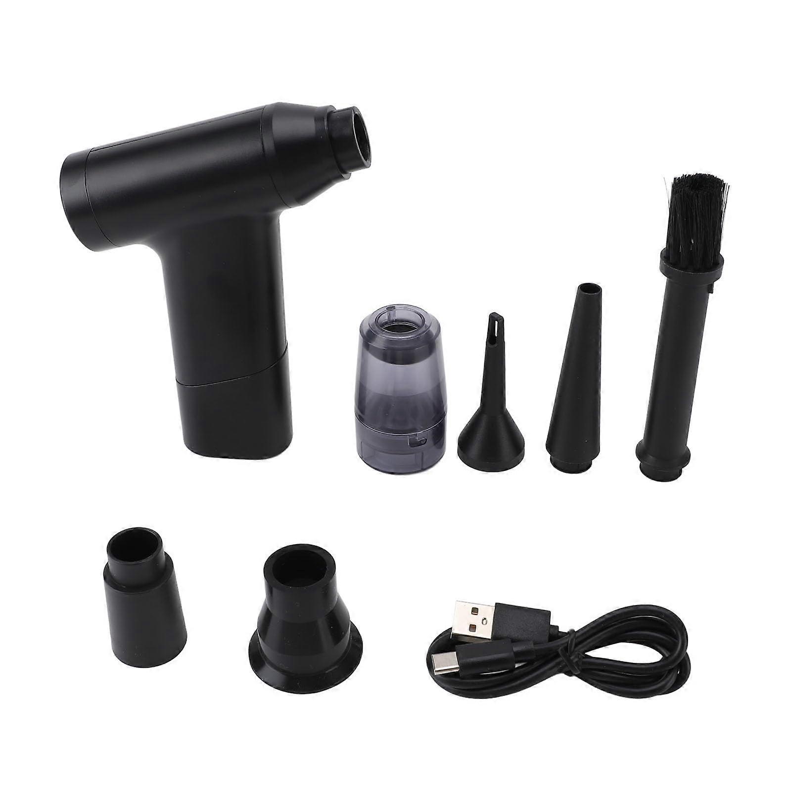 Multifunctional Electric Air Duster with Cordless Dust Blower and 6 Nozzles for Home, Car, and Office Cleaning