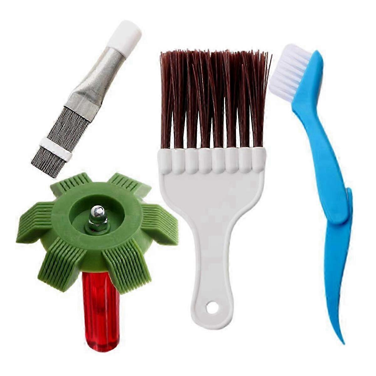 4-Piece Condenser Cleaning Brush Set - Essential Tool Kit for Dryer Maintenance & Efficient Lint Removal
