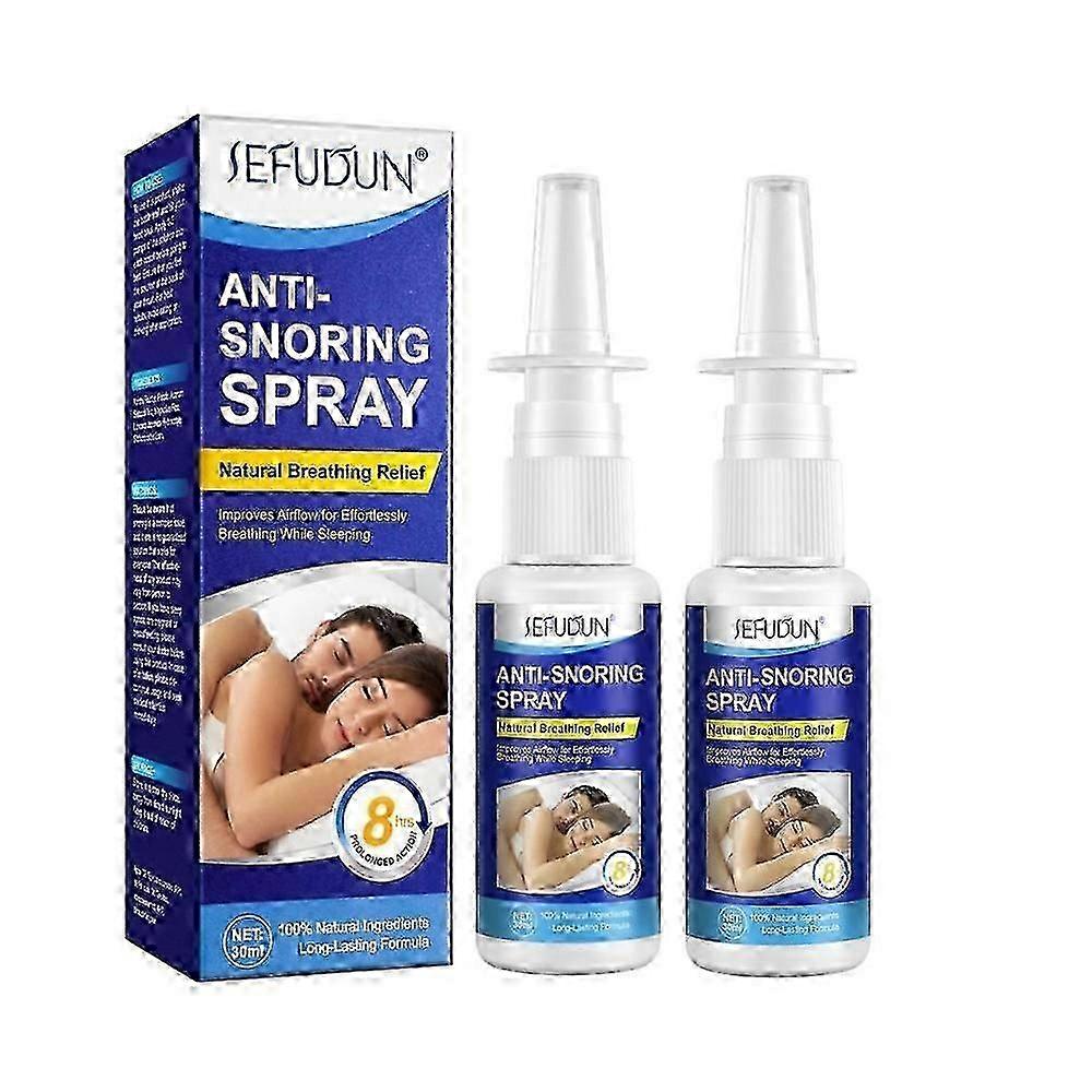 1-3X Anti-Snoring Nasal Spray, Natural Solution for Snore Relief, Fast Snore Stopper