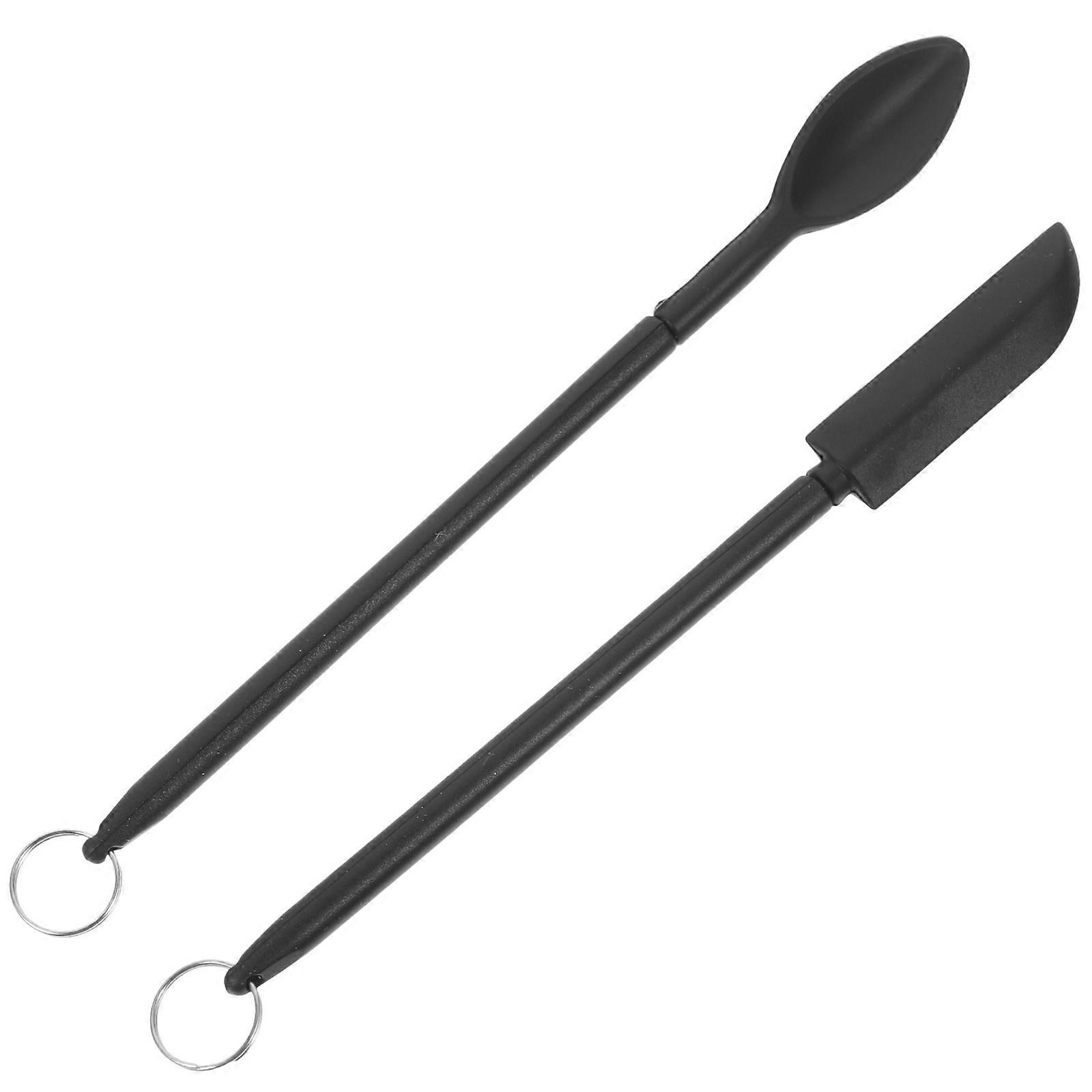 Baking Utensils Multi-Functional Baking Spatula Cooking Tools Dishwasher Safe Black 13X1CM 1 Set