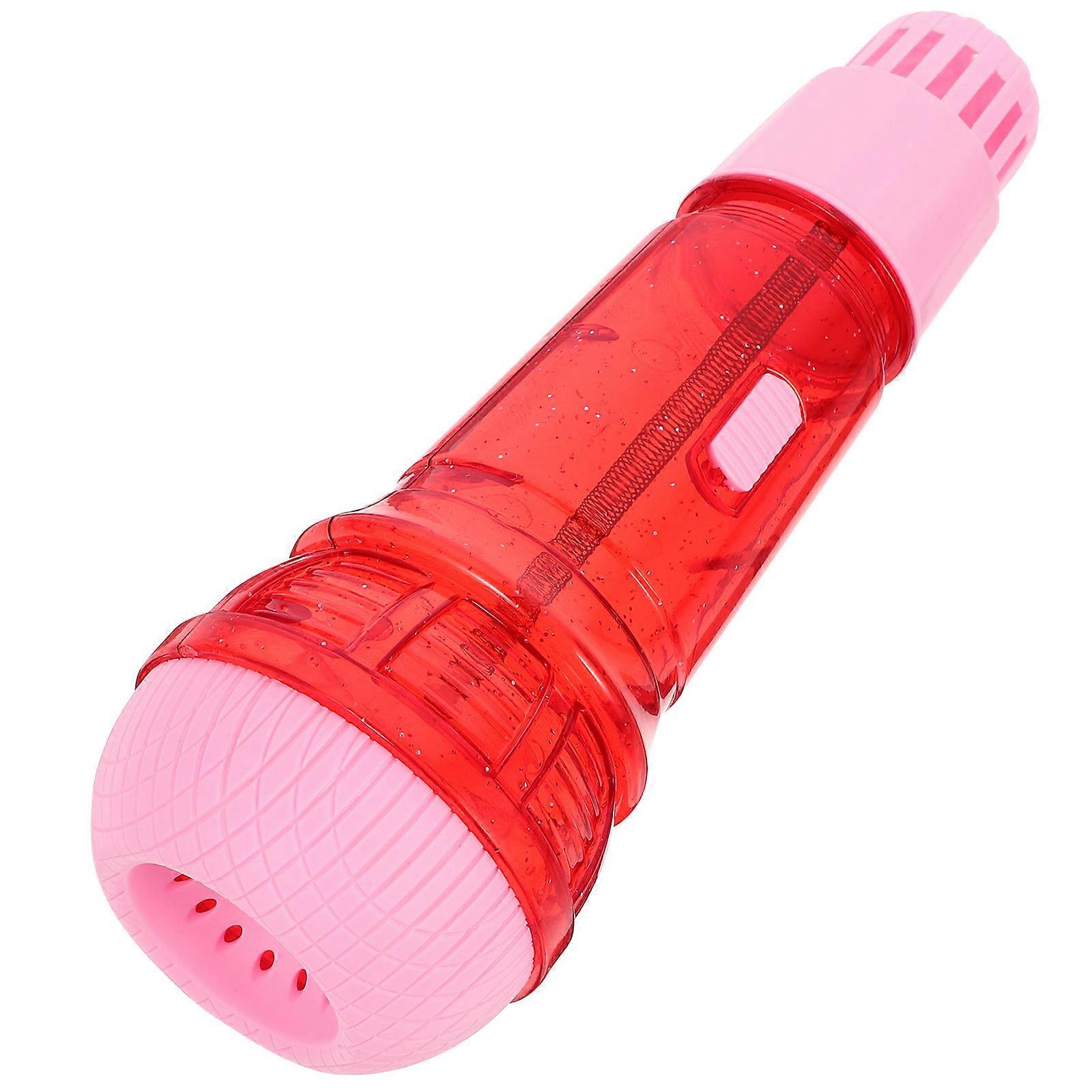 Echo Microphone Toy Pink Plastic with Echo Physics Fun for Kids Use