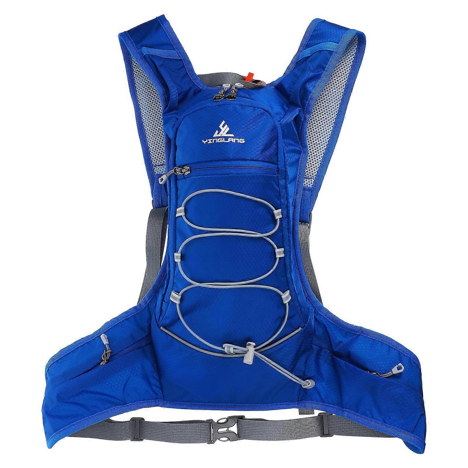 Hiking Accessories Hiking Water Backpack Outdoor Adventure Blue 45 x 24 x 9 Cm Large Capacity 1Pack