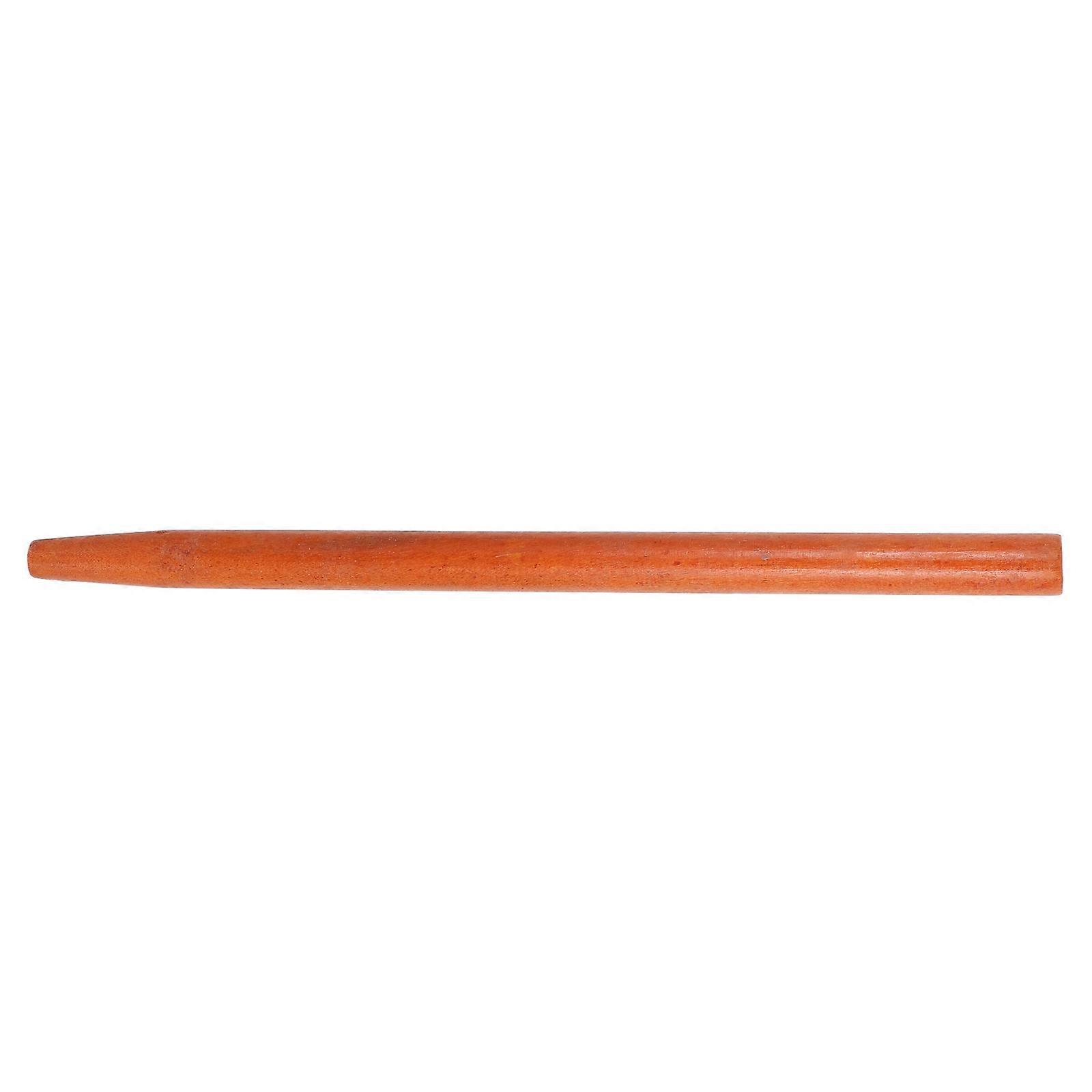 Wooden Replacement Handle for Hoe Dark Red Practical and Reliable Universal Extended Design 18.5 Inches