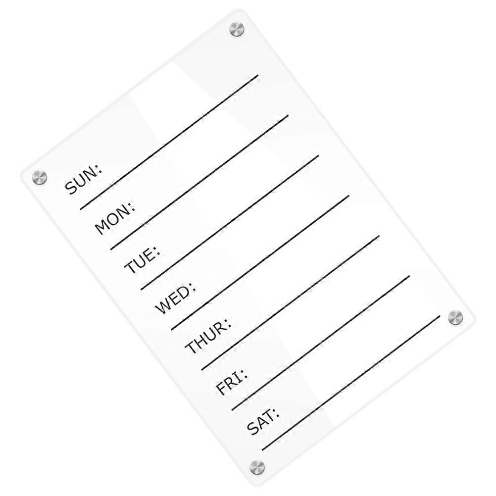 Magnetic Write And Wipe Boards Families Comfortable Writing 1Pcs