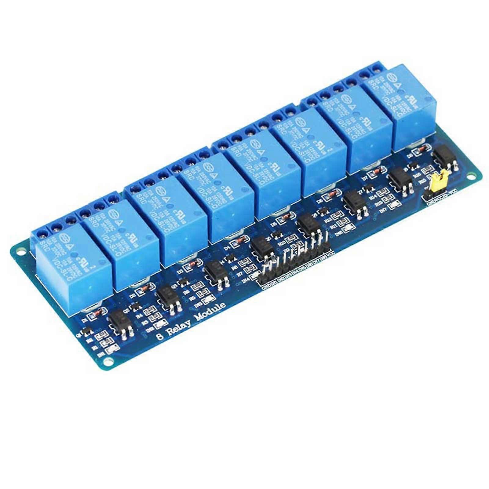 12V 8 Channel Relays Module High-Precision Module Controller for Industrial Control