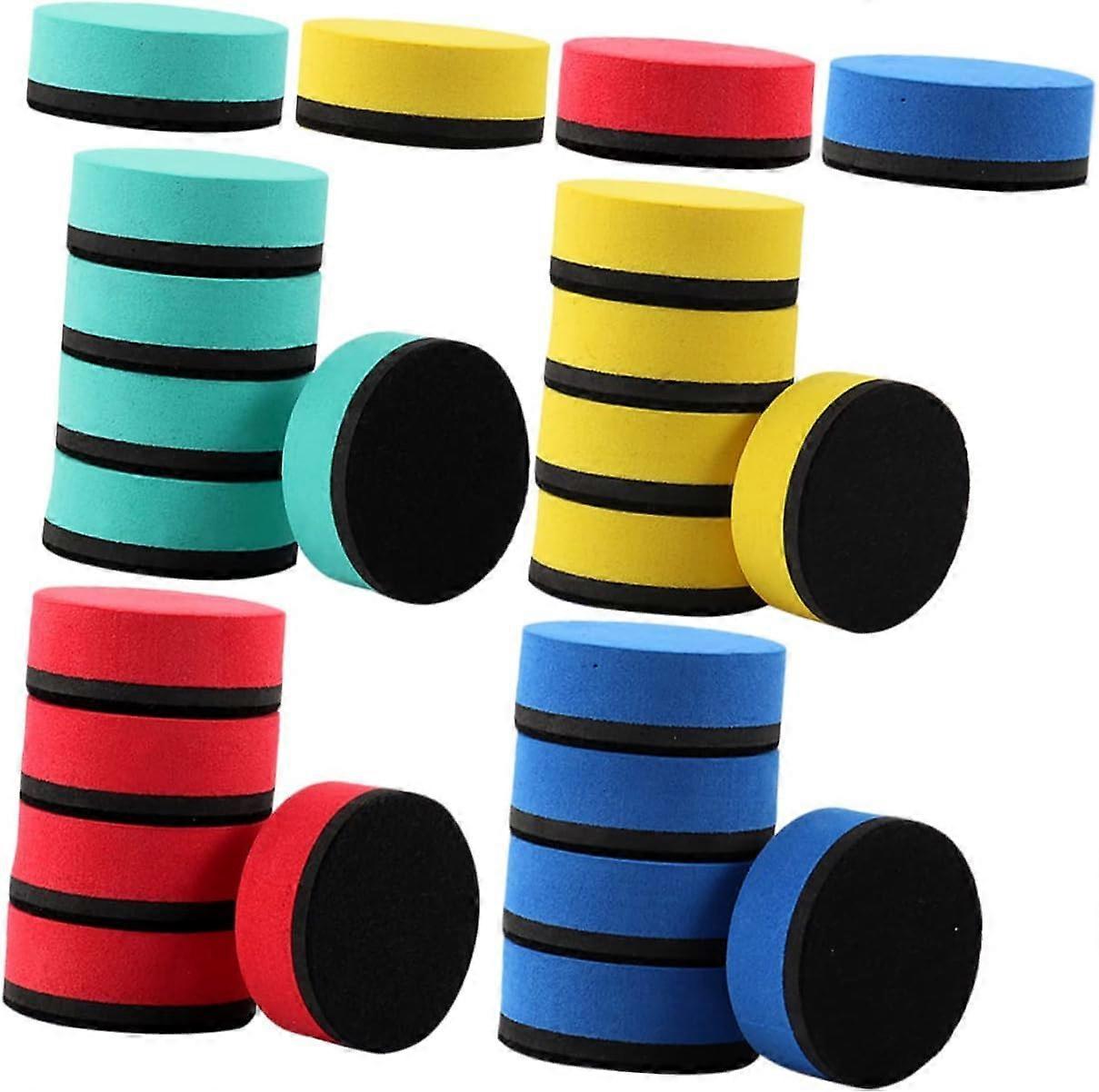 Portable Dry Board Whiteboard Eraser Wipe Clean Reusable Magnetic 5X5CM