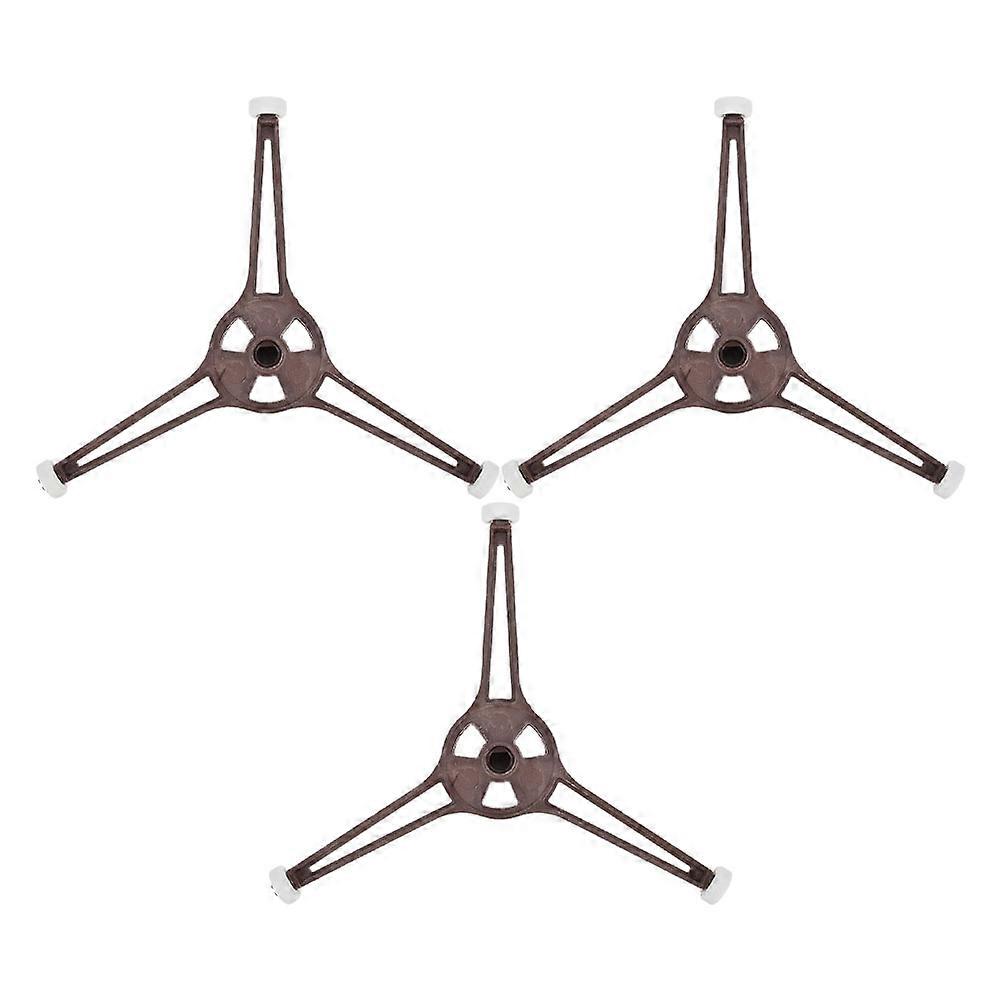 Microwave Turntable Support Roller Ring Minimalist Design Square Shape 16.00X16.00X1.40CM 3Pcs Kitchen Use