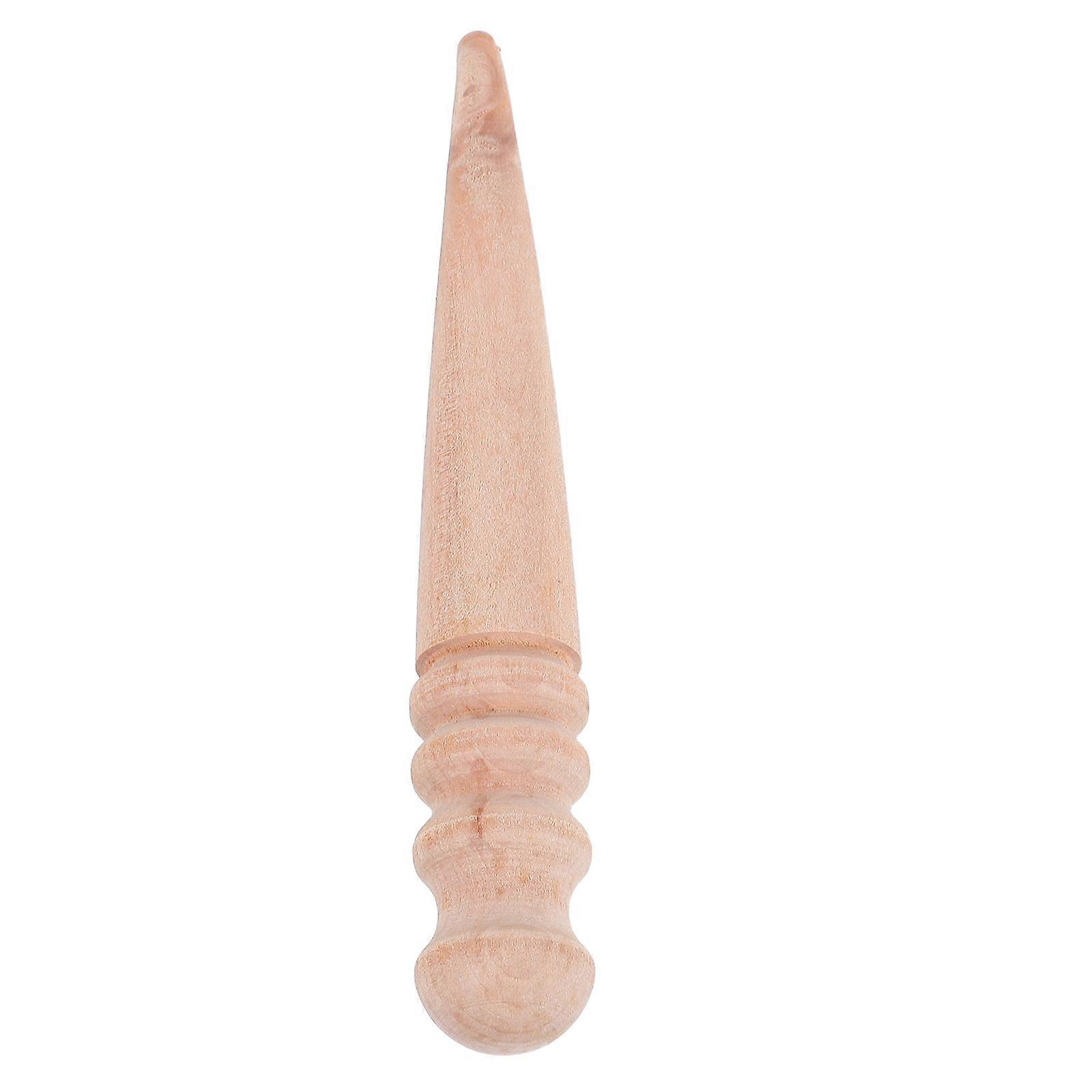 Durable Wooden Mini Garden Seeder Tool for Precise Planting and Easy Sowing in Your Garden Light Brown