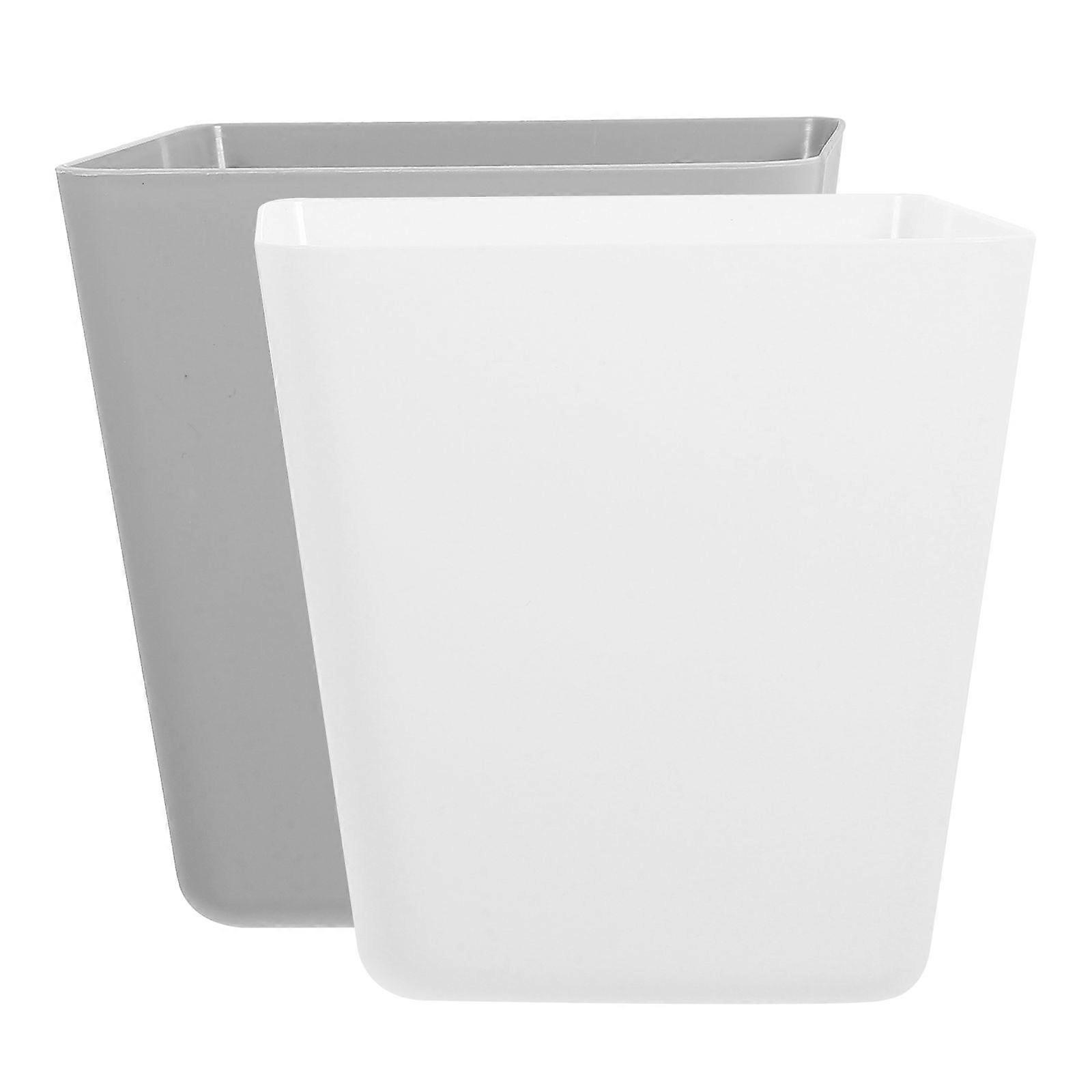 2pcs  Plastic Hanging Cup for Storage Small Storage Hanging Box Hanging Storage Container