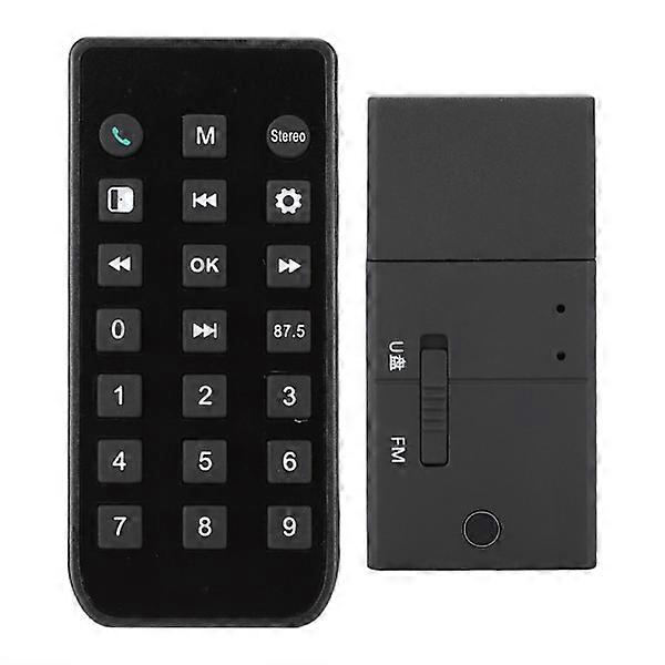 EC9 Bluetooth 5.0 Car Player FM Transmitter MP3 Player with Remote Control (8 GB)