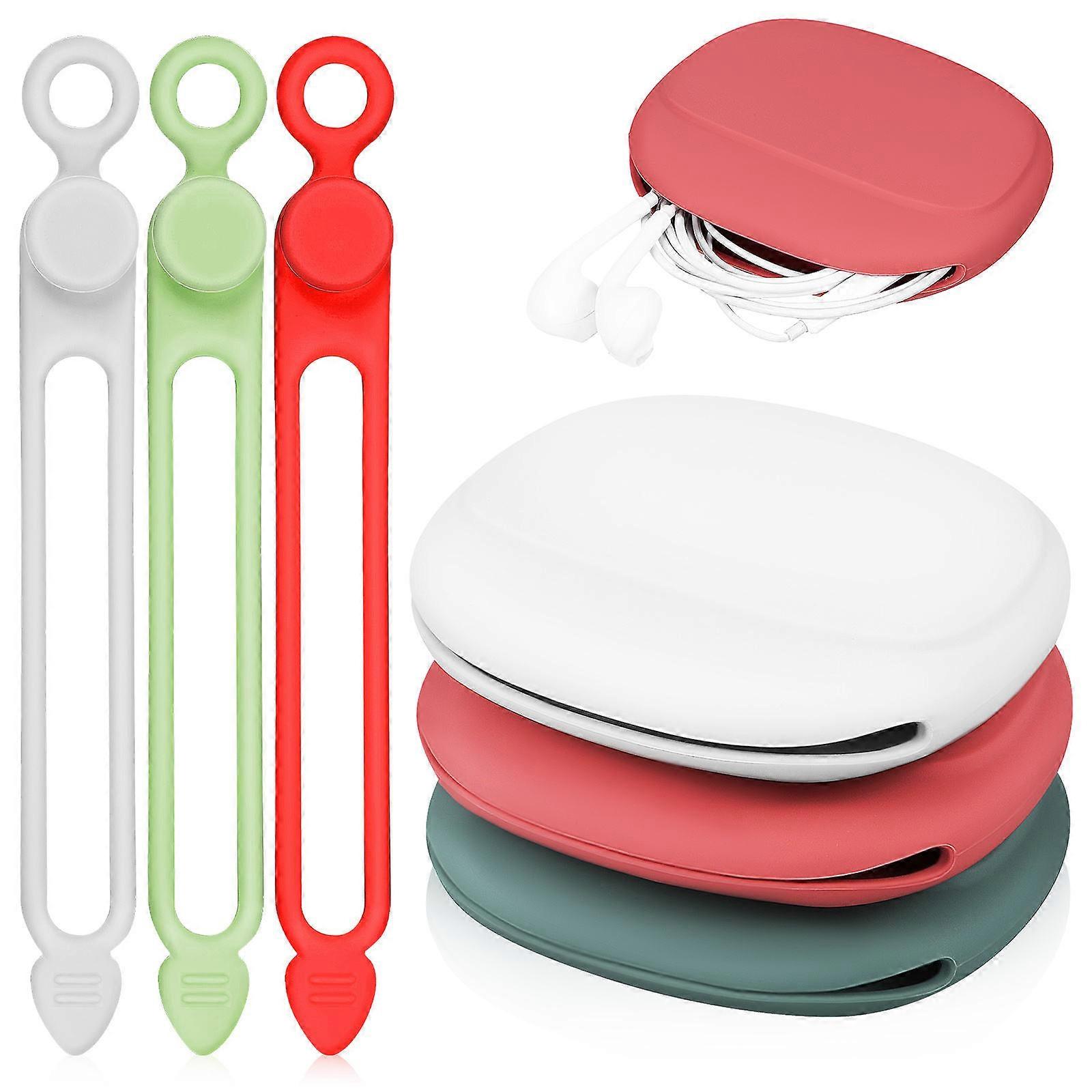 Mini Earbuds Case Portable Earphone Storage Case Travel Grey 1Set