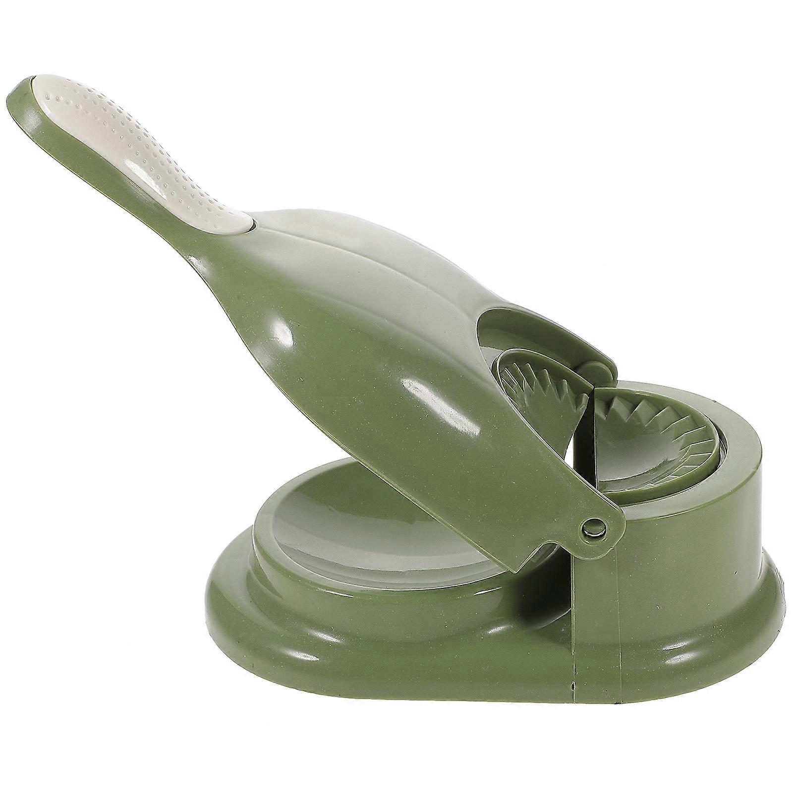 Dumpling Wrapper Maker with Ergonomic Handle, Convenient Dough Presser for Home and Restaurant Kitchens, Versatile Dumpling Mould for Cookies and More