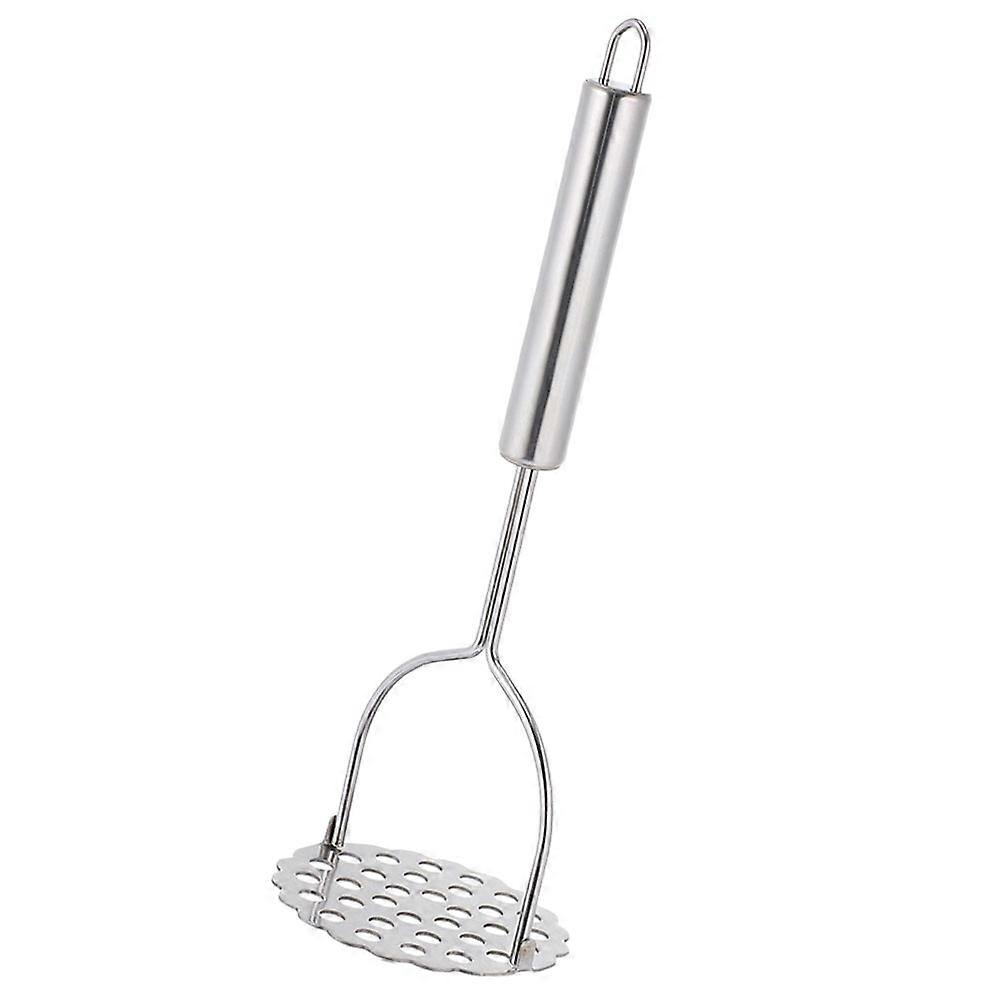 Stainless Steel Potato Masher for Home Use with Long Handle and Design 8.5 Inches