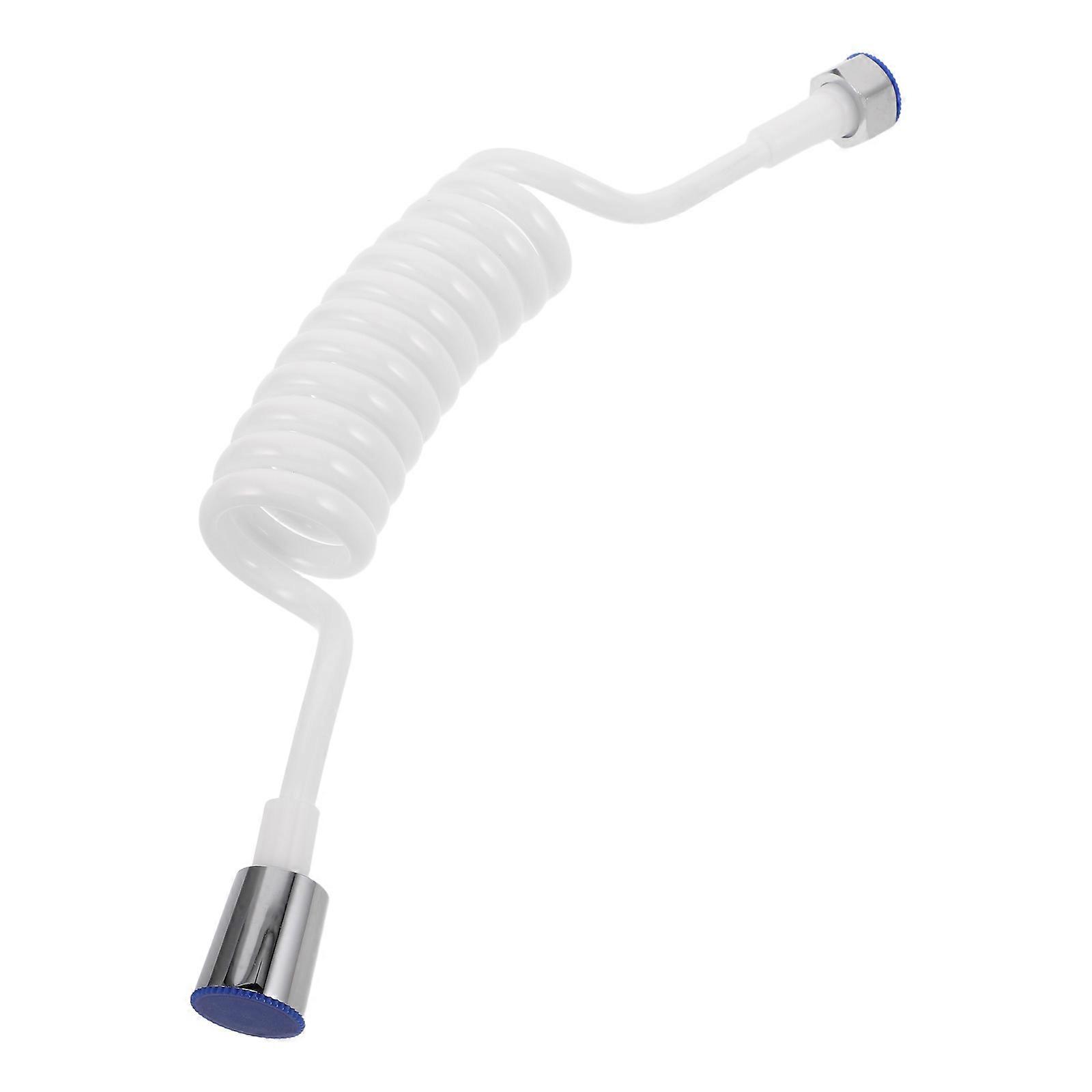 Toilet Bidet Sprayer Handheld Bidet Sprayer Spring Flexible Shower Hose For Rvs Trailers Camping Trips Portable Design Compact Lightweight 1Pcs