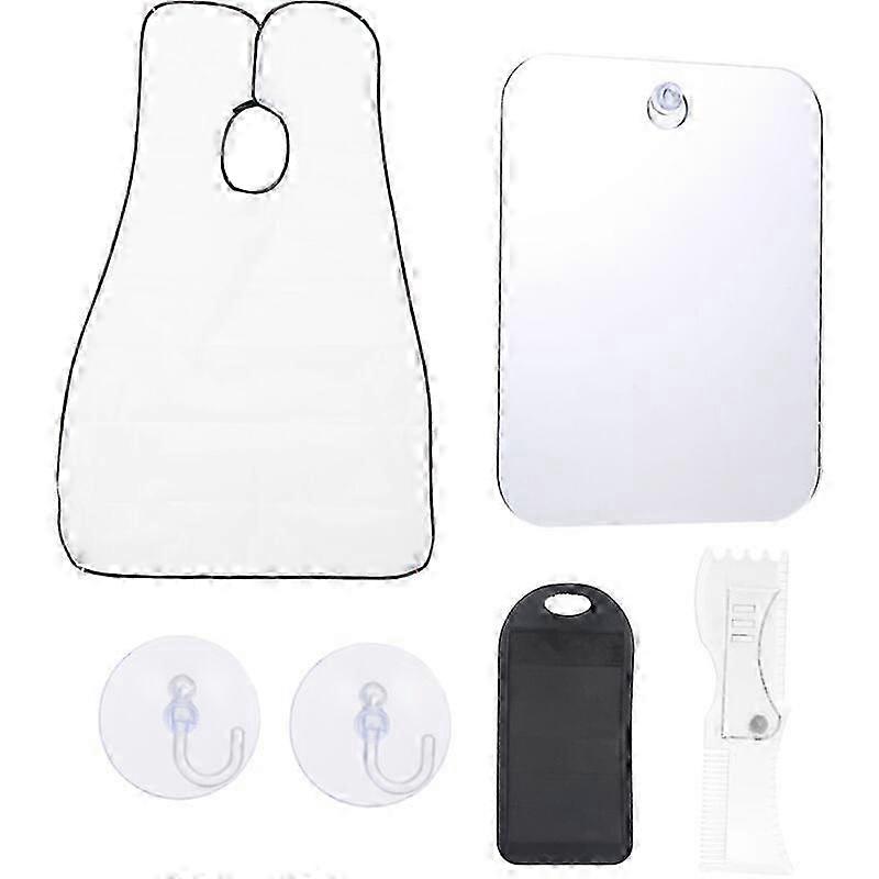 Beard Shaving Kit Recycling Beard Shaping Guide Mirror Format