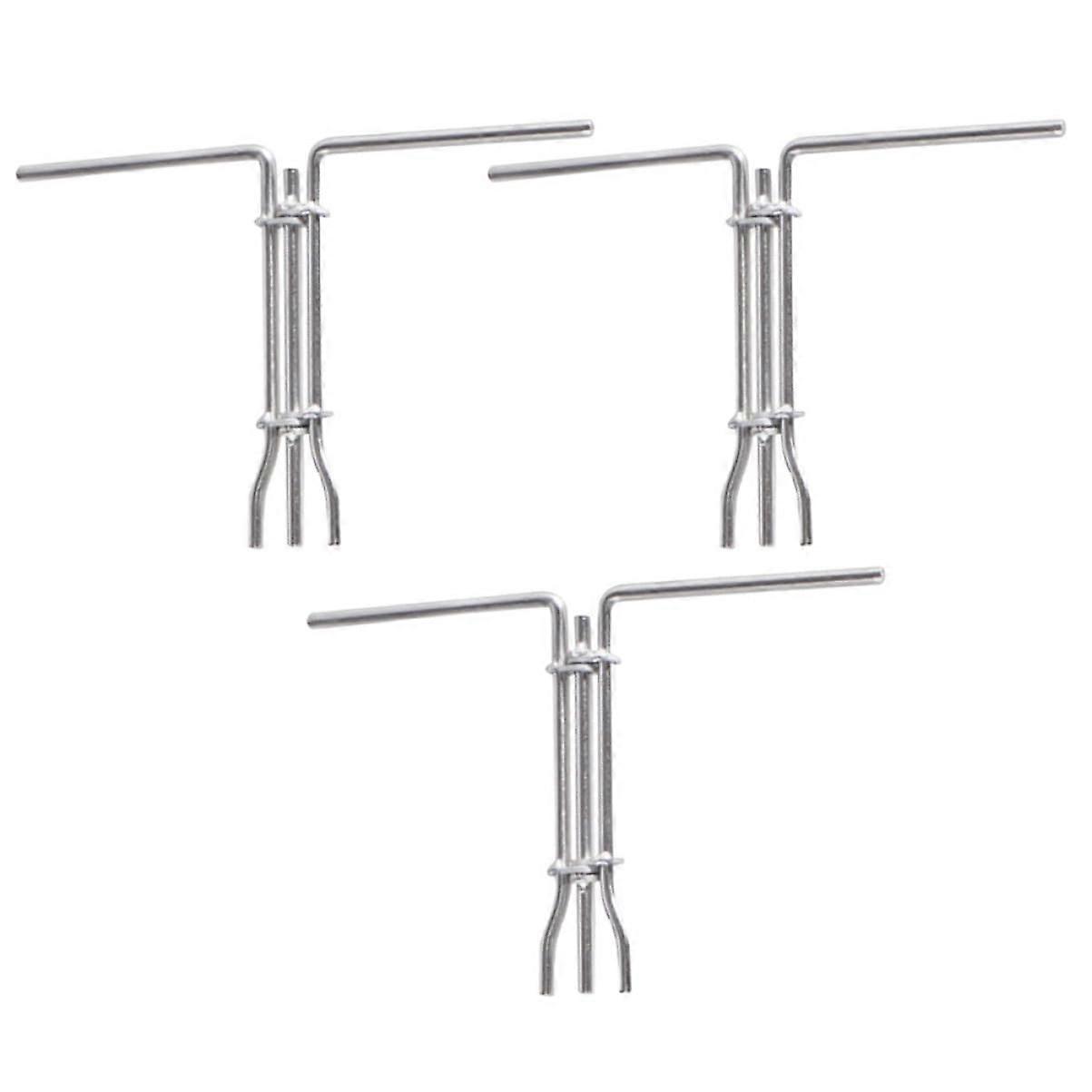 3-Piece Hydraulic Cylinder Piston Rod Seal Installation Set, Durable Tools for Easy Seal Replacement and Maintenance