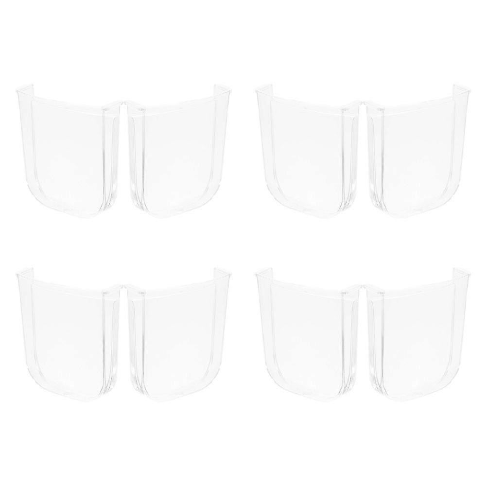 8Pcs Plastic Water Collection Cup For Electric Pressure Cookers Kitchen Use High Temperature Resistant Transparent Easy To Clean