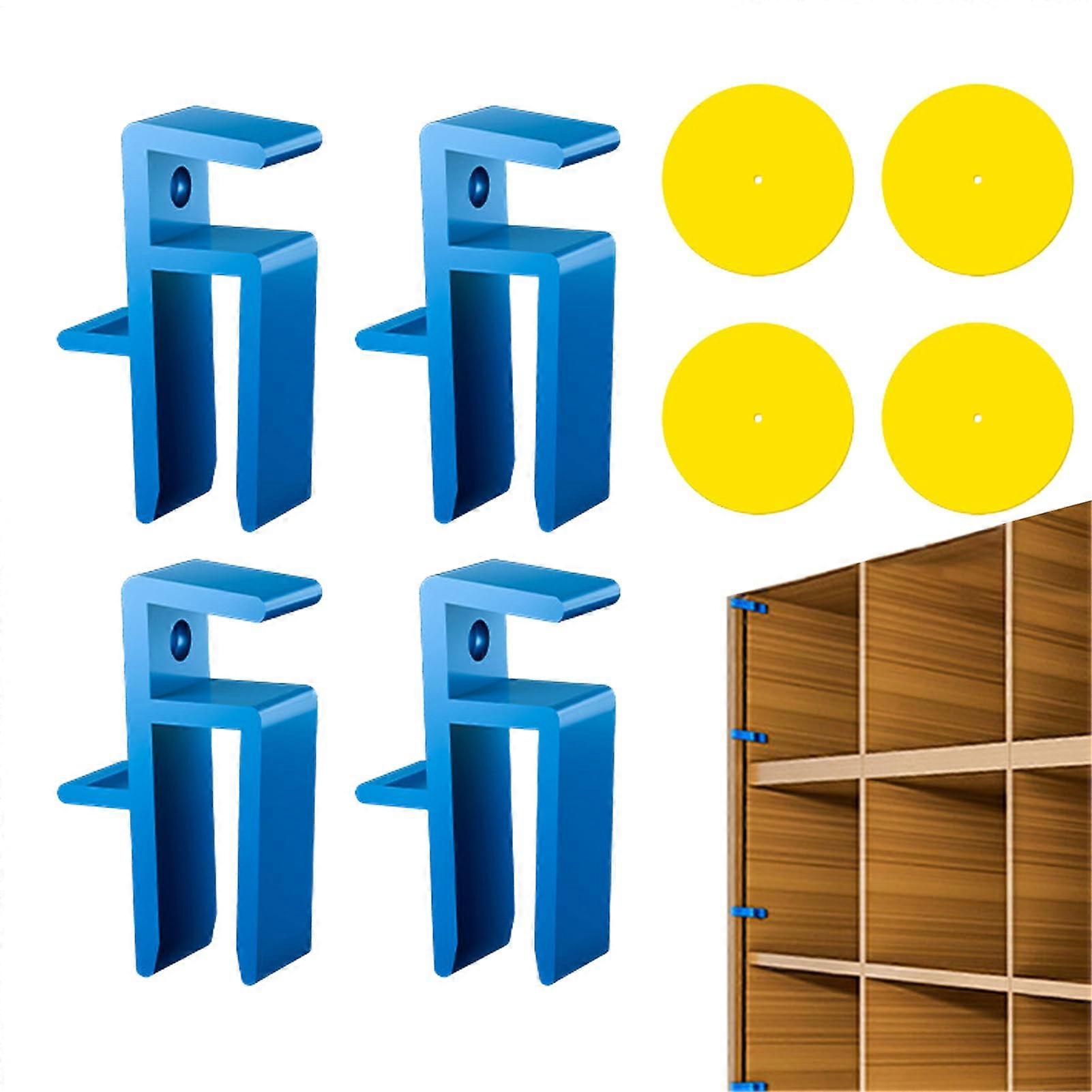 U Scribe Jig, Woodworking Jig and Tool Scribe Clamp for Cabinet Plates, Furniture Fittings, Toe Rescue Tools for Professionals