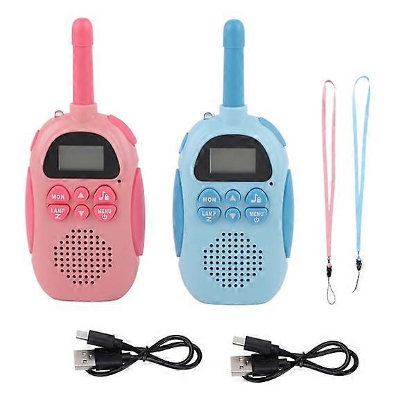 DJ100 Kids Walkie Talkie Portable Handheld Remote Control Two-Way Radio