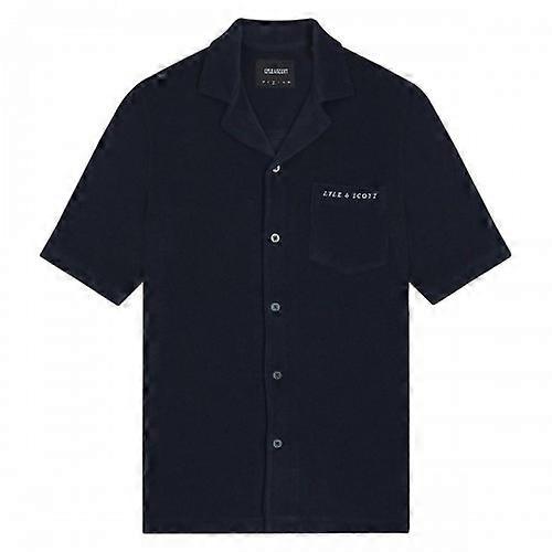 Lyle & Scott Mens Towelling Resort Shirt