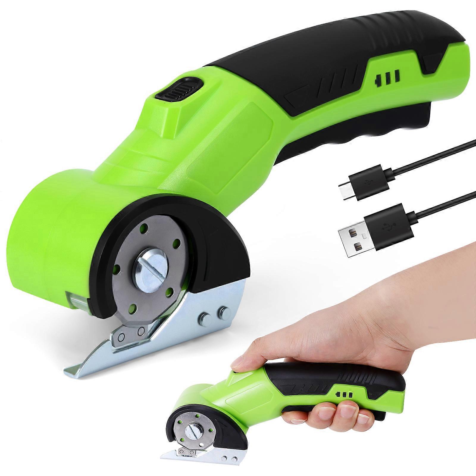 Small Electric Lithium Scissors Green