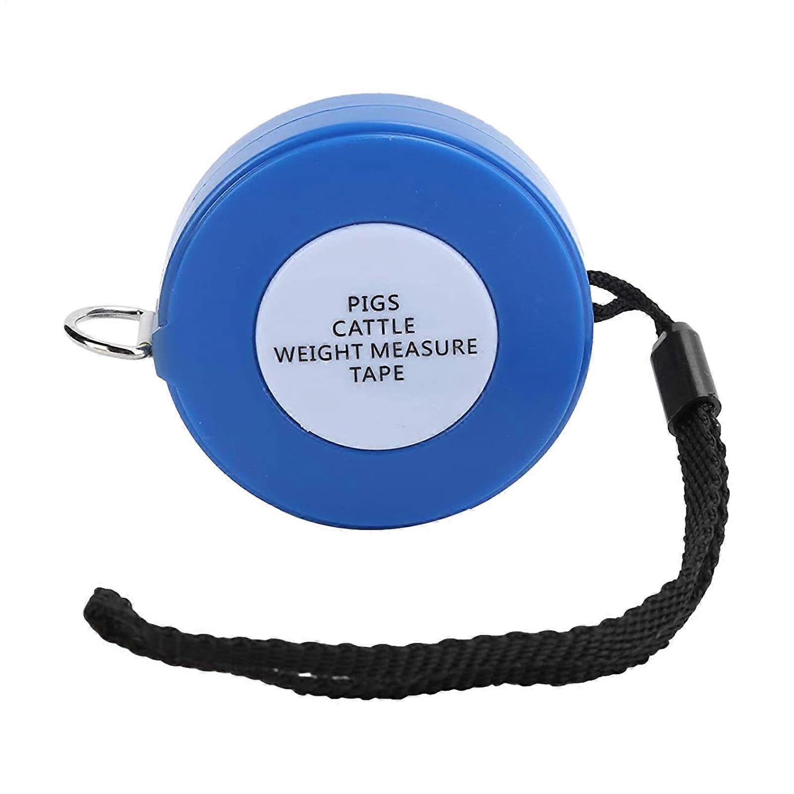 Animal Measuring Tape, Weighted Tape for Cattle Weights Body Measuring Tape, Weight Tape, Goat Tape, Retractable Professional Pig Goat Tape