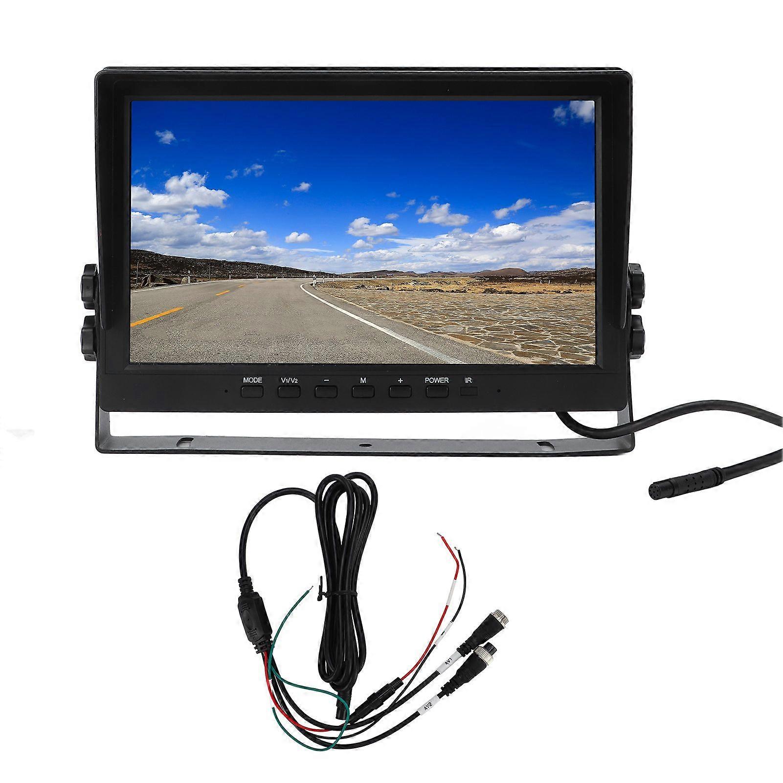 rear view camera monitor with sun visor 10.1in