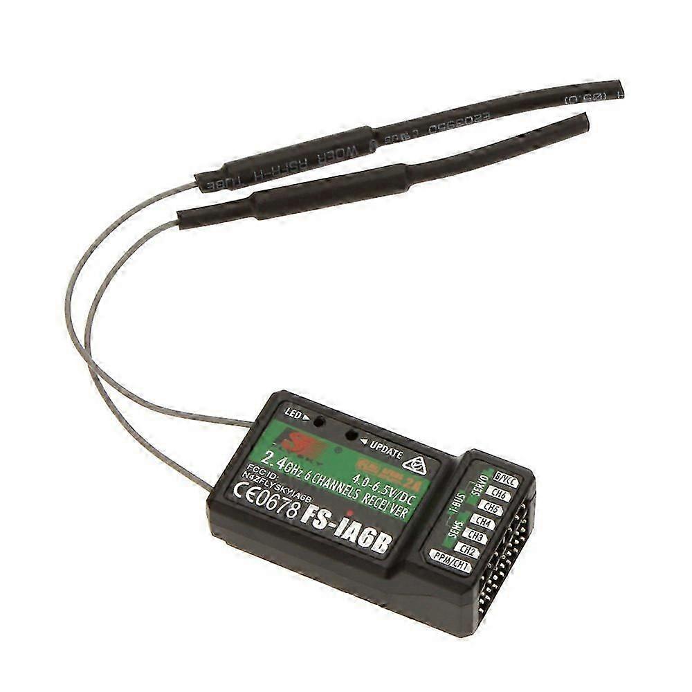 2.4G -iA6B 6 Receiver Output with iBus Port Compatible i4 i6 i10 Transmitter