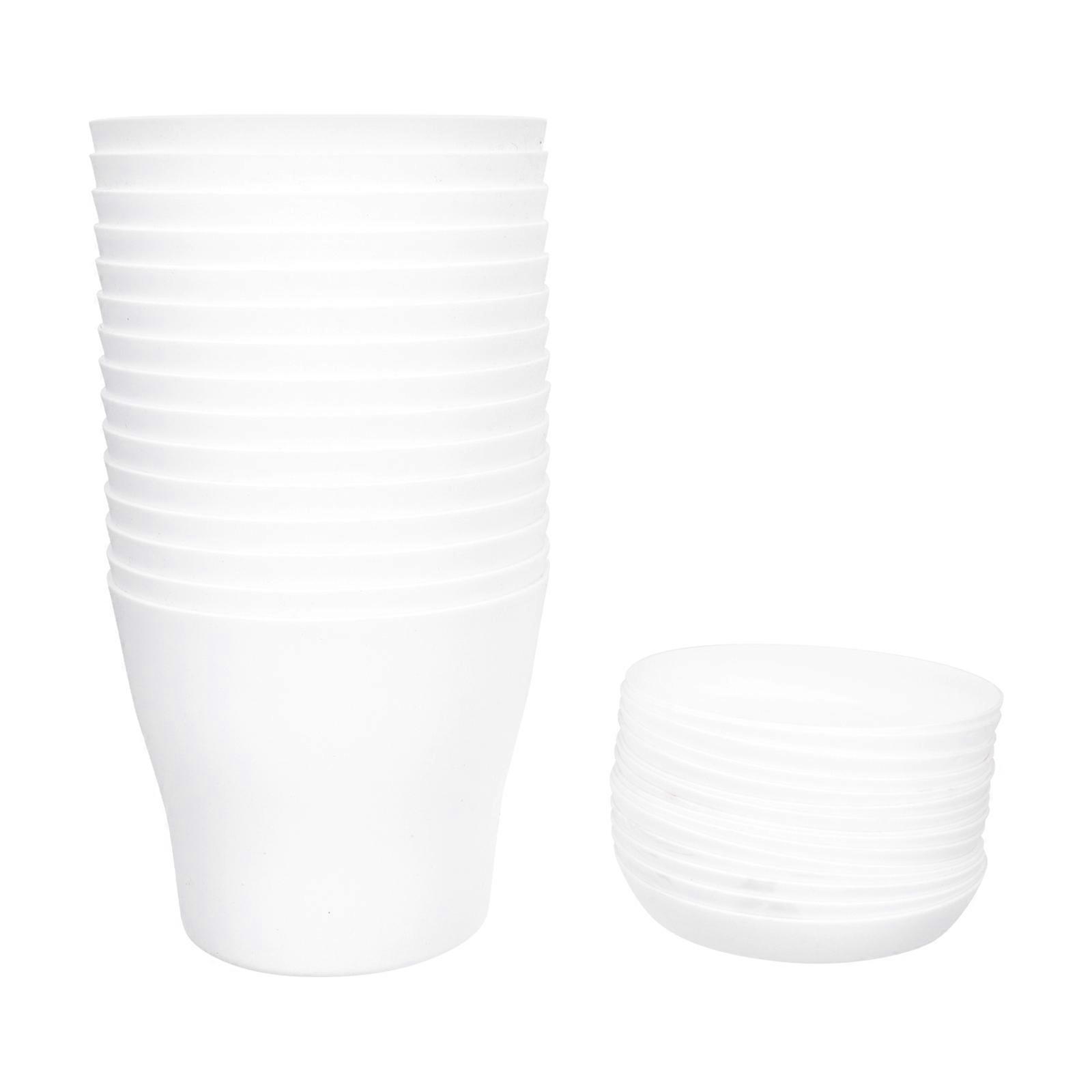 Plastic Containers for Patio Gardens, Built to Last with Simple Design