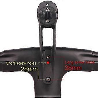 Rennrad Fahrrad Lenker Computer Halterung für Canyon H31 CP10 CP20 für Garmin / Bryton / Cateye mit 4 x Basen / 1 x Lichthalterung