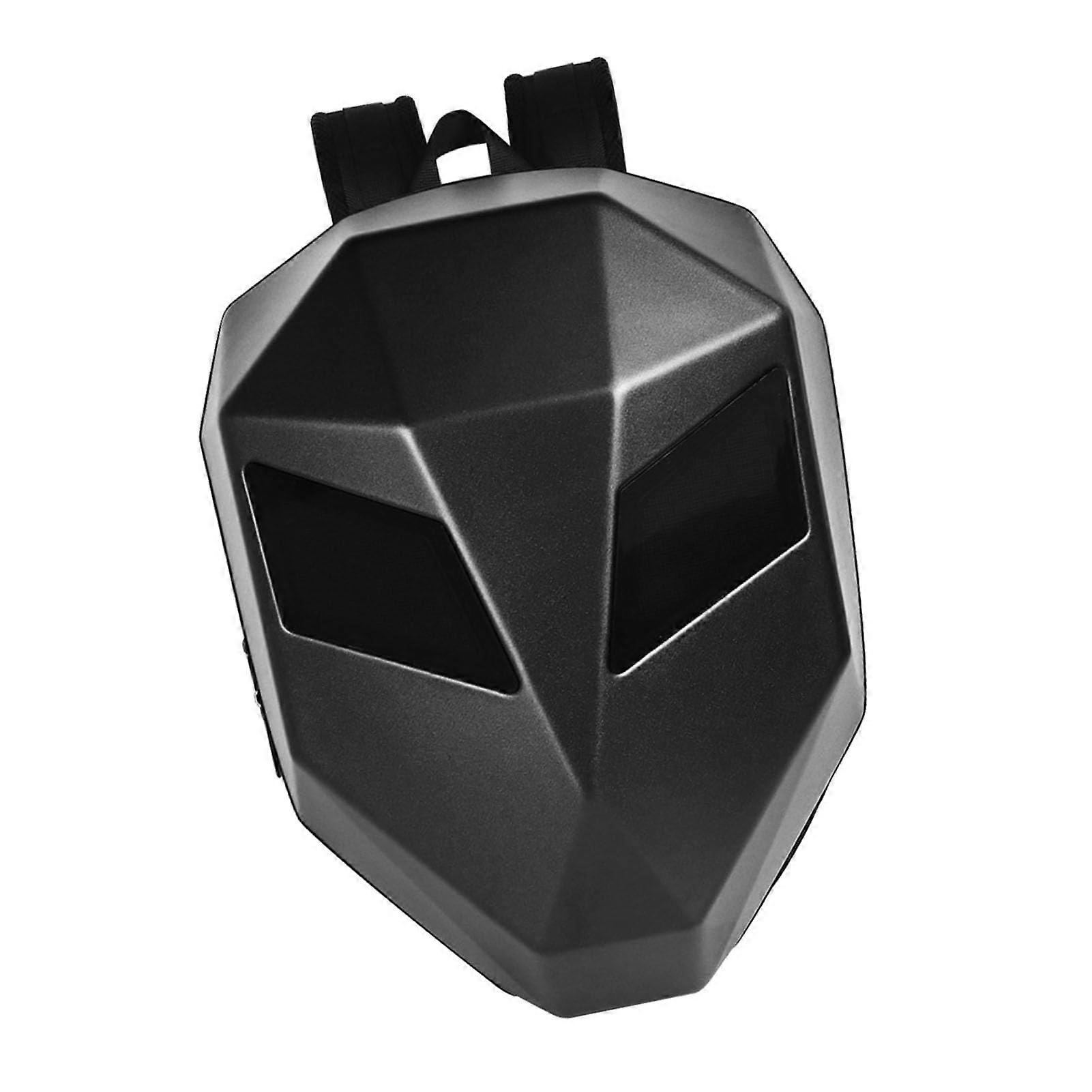 LED Motorcycle Backpack 18 Inch, Programmable Waterproof 3D Hard Shell with Full Colour Screen, Large Size Riding Bag