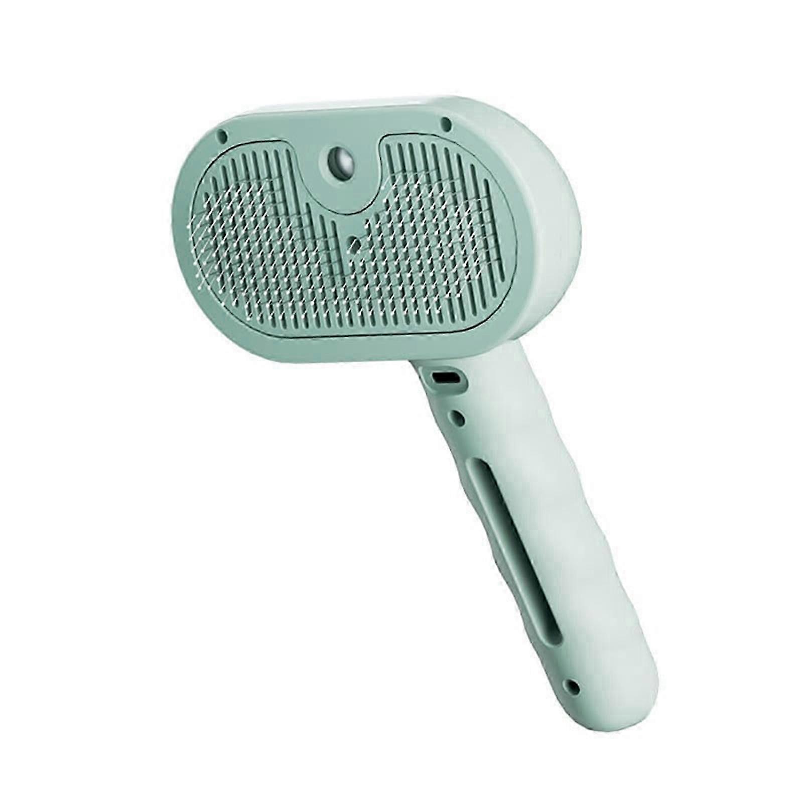 Ultimate Pet Grooming: White Spray Hair Comb