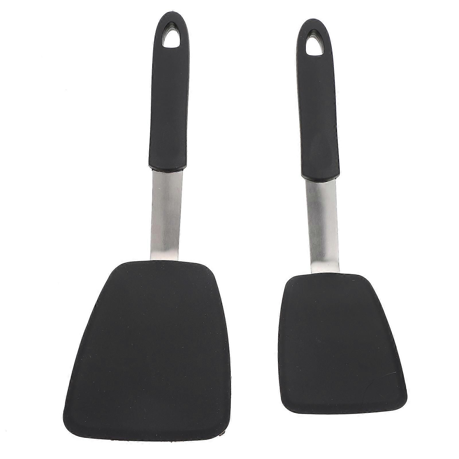 Kitchen Spatulas for Cooking, Heat Resistant Silicone Tools with Comfortable Handles