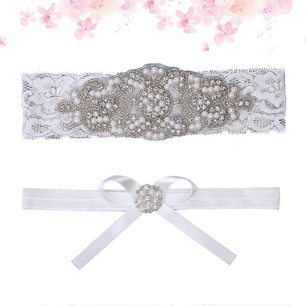 Charming Floral Leg Band For Brides Ideal For Parties And Prom With Adjustable Features Perfect For A Thigh Circumference Up To 60cm 1 Set