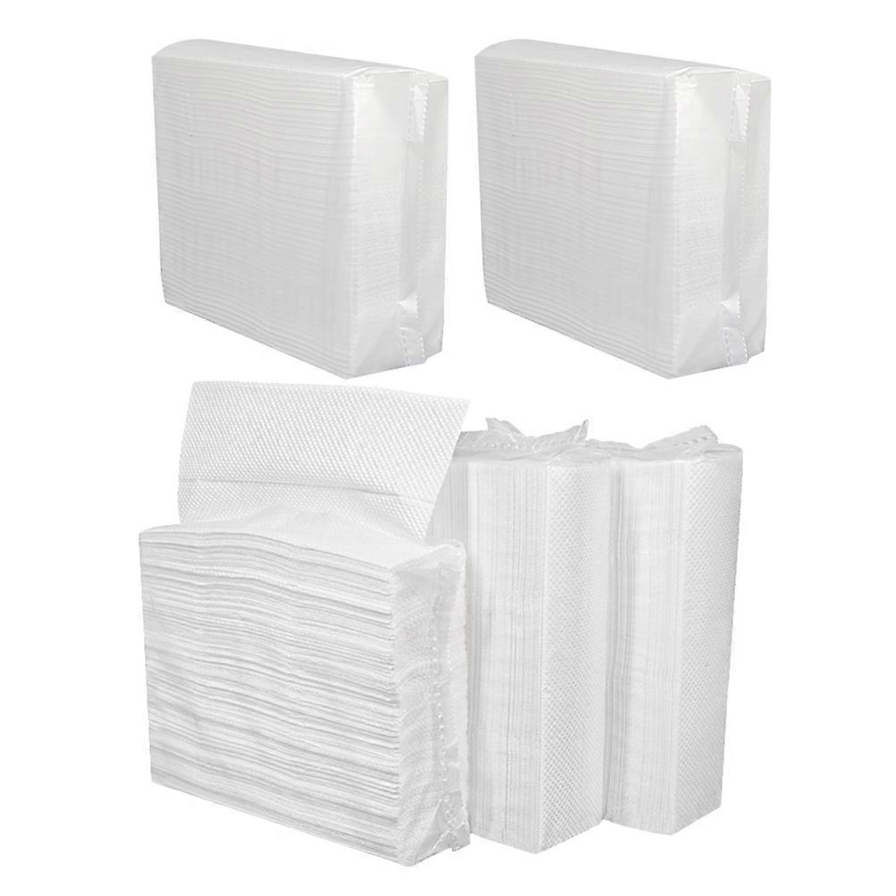White Paper Hand Towel for Home Use Absorbent and Compact 5 Bags