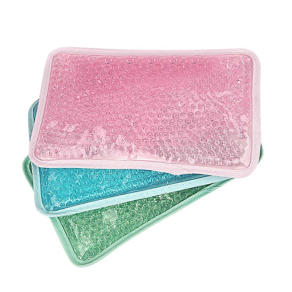 3 Reusable Gel Ice Packs with Strap for Hot/Cold Compress – Soft & Comfortable Relief for Shoulder, Back in Adults