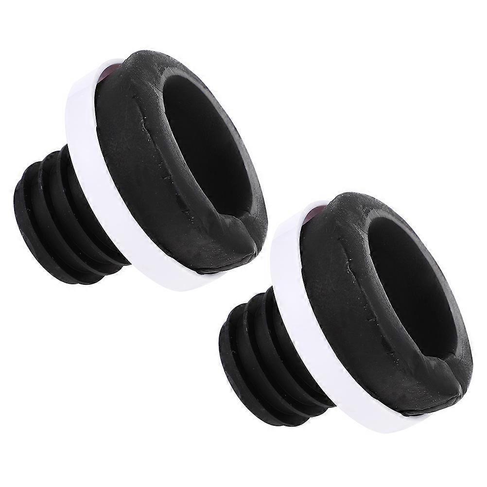 Rubber Seal For Toilet Base 2Pack Prevent Odor Escape Circular Design For Homeowners