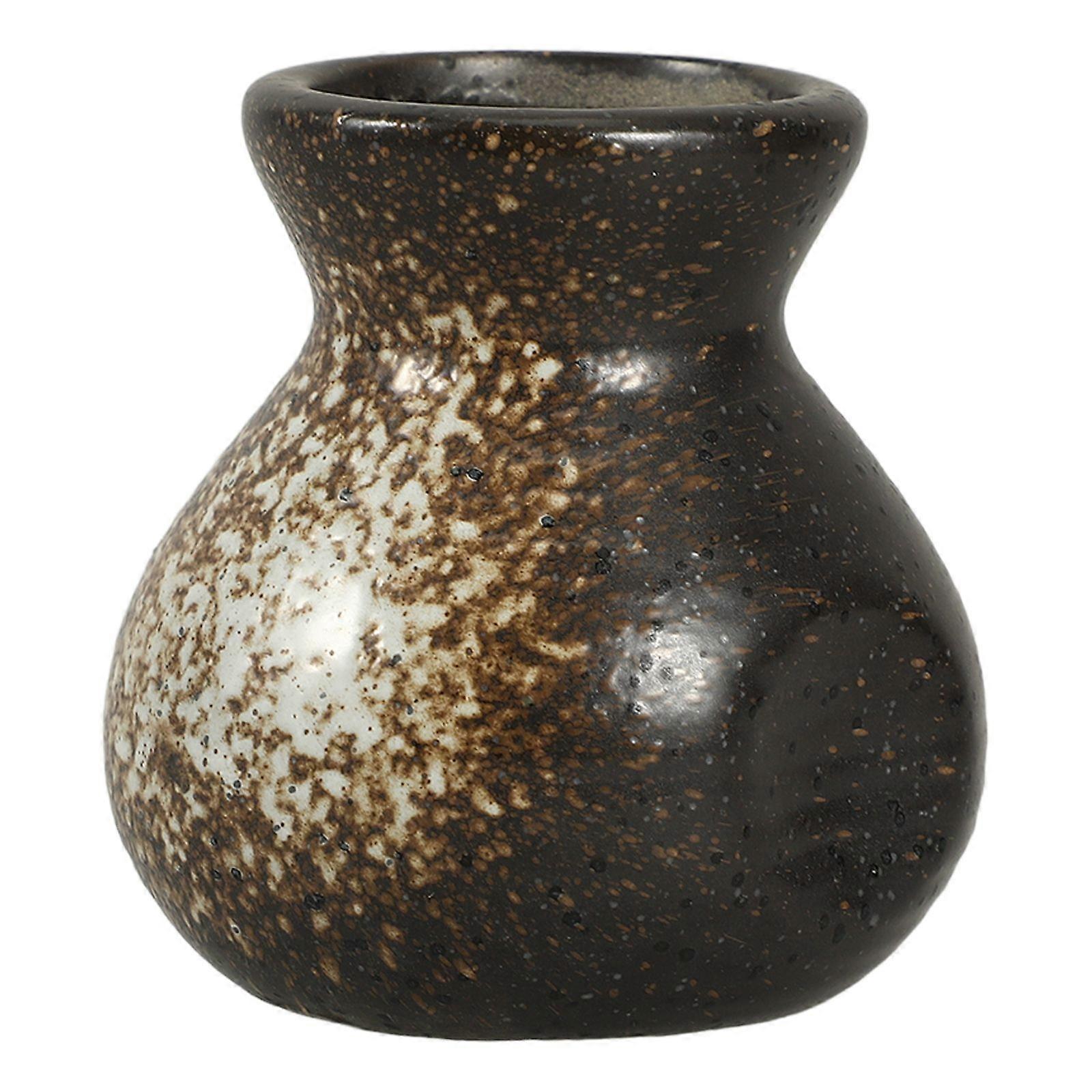 Desktop Toothpick Container Vintage Fruit Pick Storage Cup Ceramic Toothpicks Jar