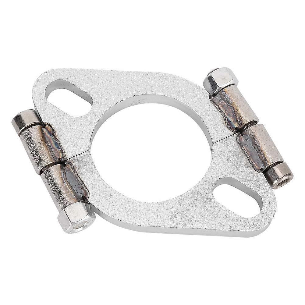Exhaust Flange 2-Inch Flat Oval Split Repair Replacement Accessories
