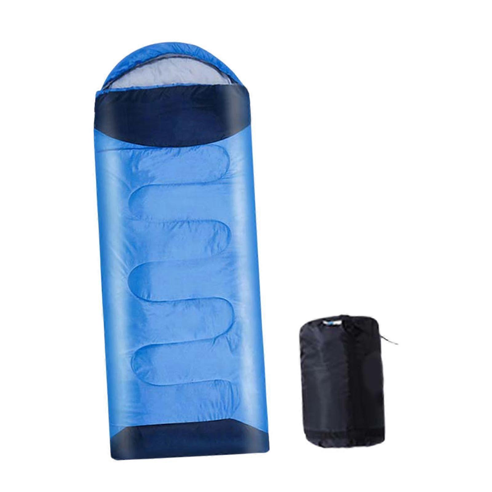 Sleeping Bag For Camping Lightweight 1.35 Kg Light Blue