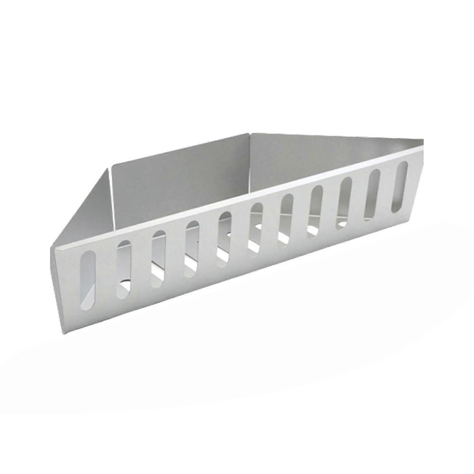 Charcoal Baskets Galvanised Aluminum Charcoal Basket Charcoal Briquet/Charcoal Fuel Holder For Home Outdoor Barbecue Baking Tools For Baking(1pcs)