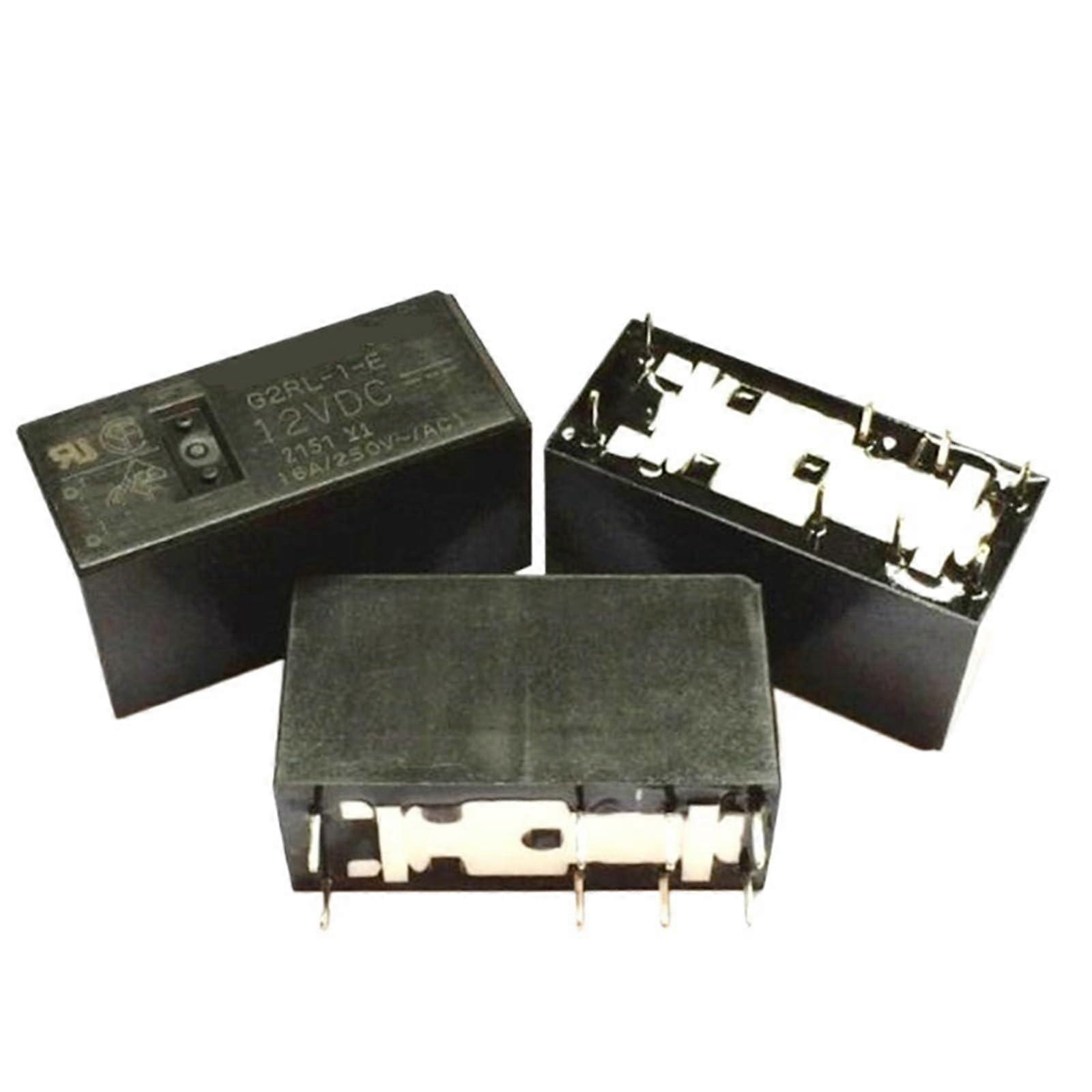 G2RL-1-E-24VDC Relay 16A 250V DIP8 24V DC Coil, G2RL-1-E Solid State Relay for PCB Applications